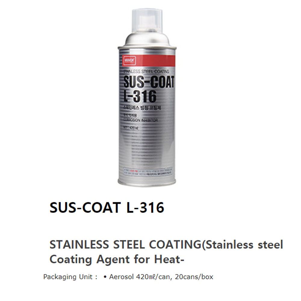 STAINLESS STEEL COATING SUS-COAT L-316
